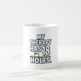 Caneca De Café Dito engraçado de golfe para golfista