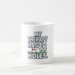 Caneca De Café Dito engraçado de golfe para golfista