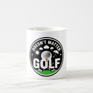 Caneca De Café Dito engraçado de golfe para golfista