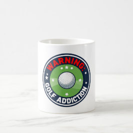 Caneca De Café Dito engraçado de golfe sobre golfista