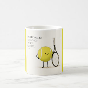 Caneca De Café Dito engraçado de tênis