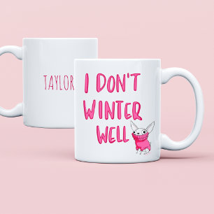 Caneca De Café Dito engraçado personalizado moderno amigo citação