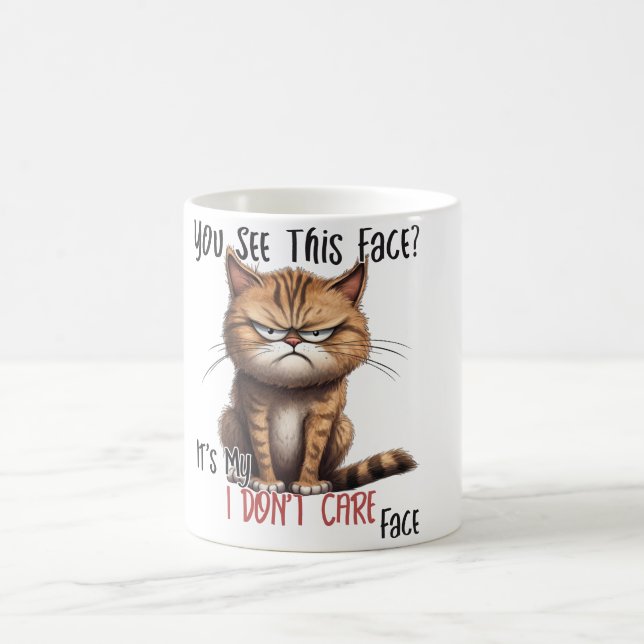 Caneca De Café Ditos De Gato Inteligentes (Centro)