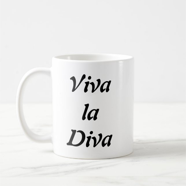 Caneca De Café Diva do la de Viva (Esquerda)