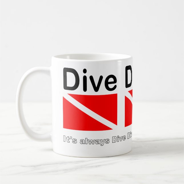 CANECA DE CAFÉ DIVE DIVE DIVE MUG (Esquerda)