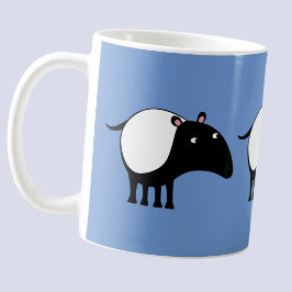 Caneca De Café Diversão com Tapir