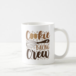 Caneca De Café Diversão Cookie Baking Crew Design