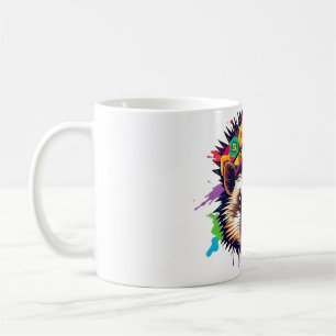 Caneca De Café Diversão da banda Hedgehog