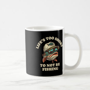 Caneca De Café Diversão da Pesca Truta Relaxada Pescador de Truta