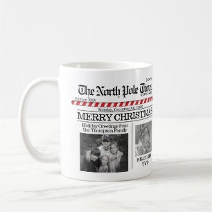 Caneca De Café Diversão de Natal Times do Polo Norte Caprichoso F