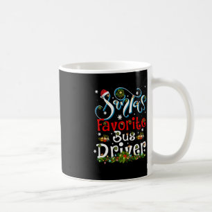 Caneca De Café Diversão De Papais noeis De Iluminação Xmas Favori