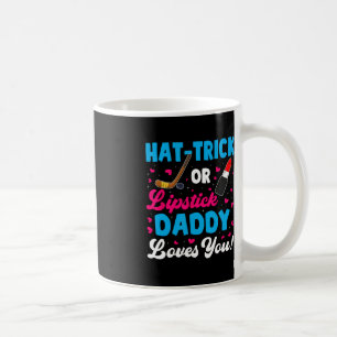 Caneca De Café Diversão De Truque De Chapéu Ou Pai De Batom Te Am