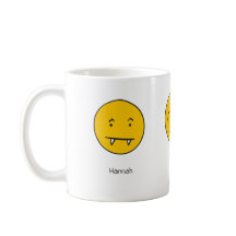 Diversão do Design do Smiley face de nome personal