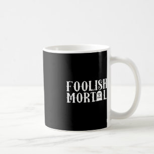 Caneca De Café Diversão do Dia das Bruxas Preguiçoso Mortal tolo
