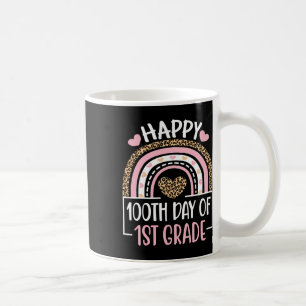 Caneca De Café Diversão Do Primeiro Grau 100 Dias De Professora