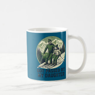 Caneca De Café Diversão Épica Passada Esquiando Conseguiu Filha F