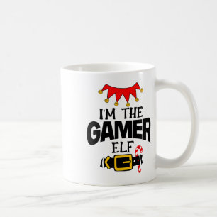 Caneca De Café Diversão Eu Sou O Elfo Gamer Fantasias Natal Famíl
