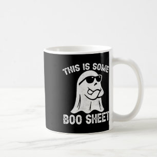 Caneca De Café Diversão Halloween Boo Ghost Costume Este É Um Boo