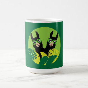 Caneca De Café Diversão Llama Alpaca Casa E Vida