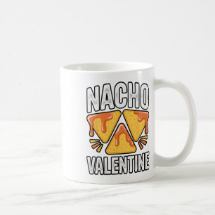 Caneca De Café Diversão Nacho Dia dos Namorados Comida Chips Molh