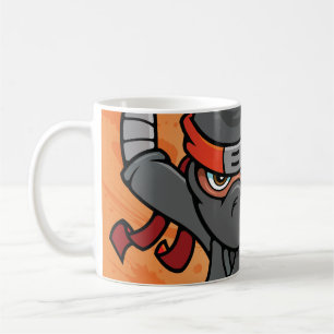 Caneca De Café Diversão Ninja Design