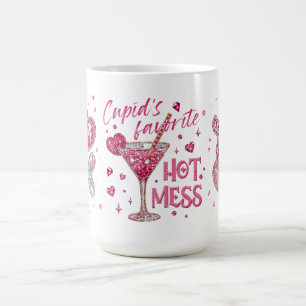 Caneca De Café Diversão no Dia dos Namorados - "Favorito do Cupid