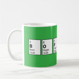 Caneca De Café Diversão no Exame de Graduação da Tabela Periódica
