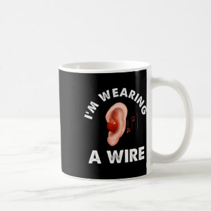 Caneca De Café Diversão para Surdos Asl Deficiência Auditiva Eu E