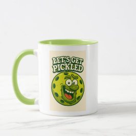 Caneca de Café Diversão Pickleball