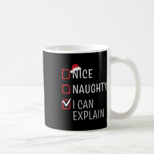 Caneca De Café Diversão Safadinho Natal Família Pijama Homens Mul