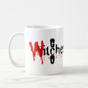 Caneca De Café Diversão Spooky: Halloween 🧙 ‘Go Witches’  ♀️ 🎃
