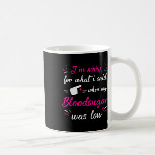 Caneca De Café Diversão T1d Diabetes Tipo 1 Dificuldade em Sensib