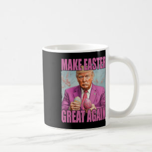 Caneca De Café Diversão Trump Segura Ovos Faz Páscoa Grande Novam