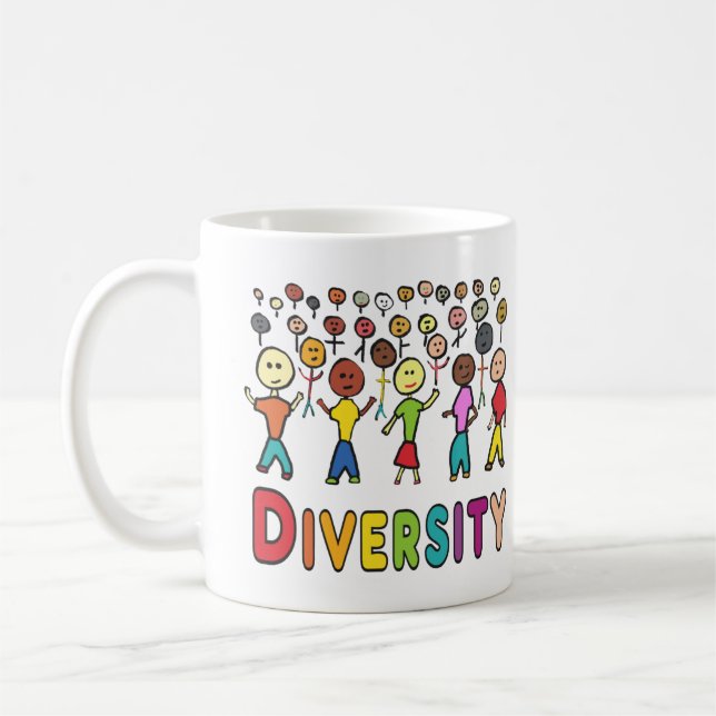 Caneca De Café Diversidade (Esquerda)