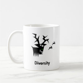 Caneca De Café Diversidade de veados