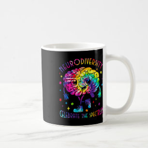 Caneca De Café Diversidade Neurodiversidade Cérebro Autismo Consc