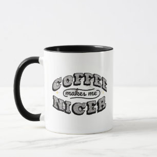Caneca de Café Divertida - "Café Me Faz Mais Simpá