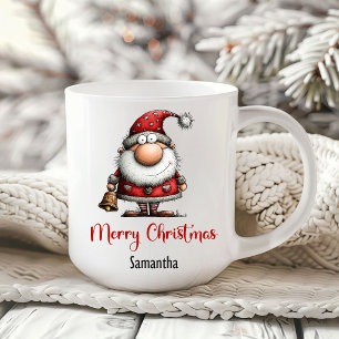 Caneca de Café Divertida e Excêntrica do Papai Noe