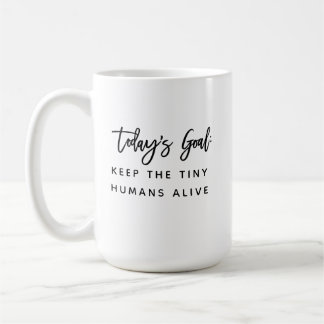 Caneca de café divertida e moderna com citação chi