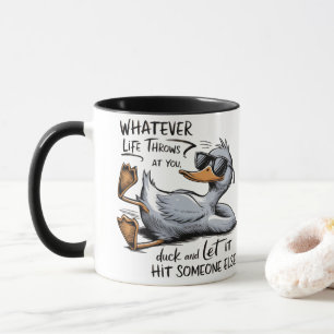 Caneca de Café Divertida - O que quer que a Vida L