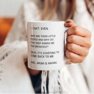 Caneca de Café Divertida para a Mamãe