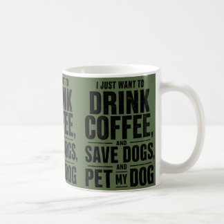 Caneca de Café Divertida para Amantes de Cachorros