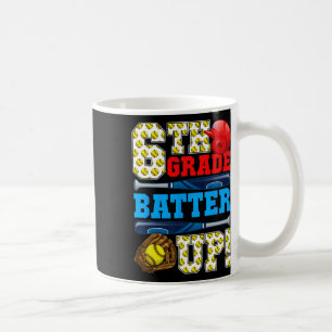 Caneca De Café Divertido 6º ano Tter Up Softll Primeiro Dia De Au