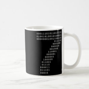 Caneca De Café Divertido 67 Meme Código Binário Tecnologia Geek D