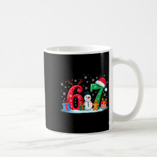 Caneca De Café Divertido 67 Natal 6 7 Seis Sete Meme 6 7 Correspo