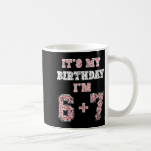 Caneca De Café Divertido 6 7 13º Aniversário Seis Sete Adolescent