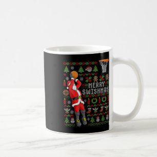 Caneca De Café Divertido Alegre Swishmas Natal Feio Sketll Natal