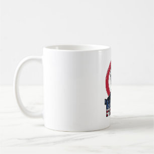 Caneca De Café Divertido América Patriótico Presidente Antigo Vet