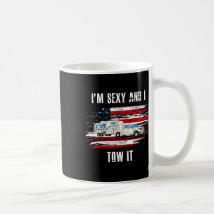 Caneca De Café Divertido Camping Rv Eu Sou Y E Eu Reboco Ele Anti