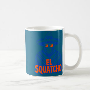 Caneca De Café Divertido design de pé-grande mexicano sasquatch c